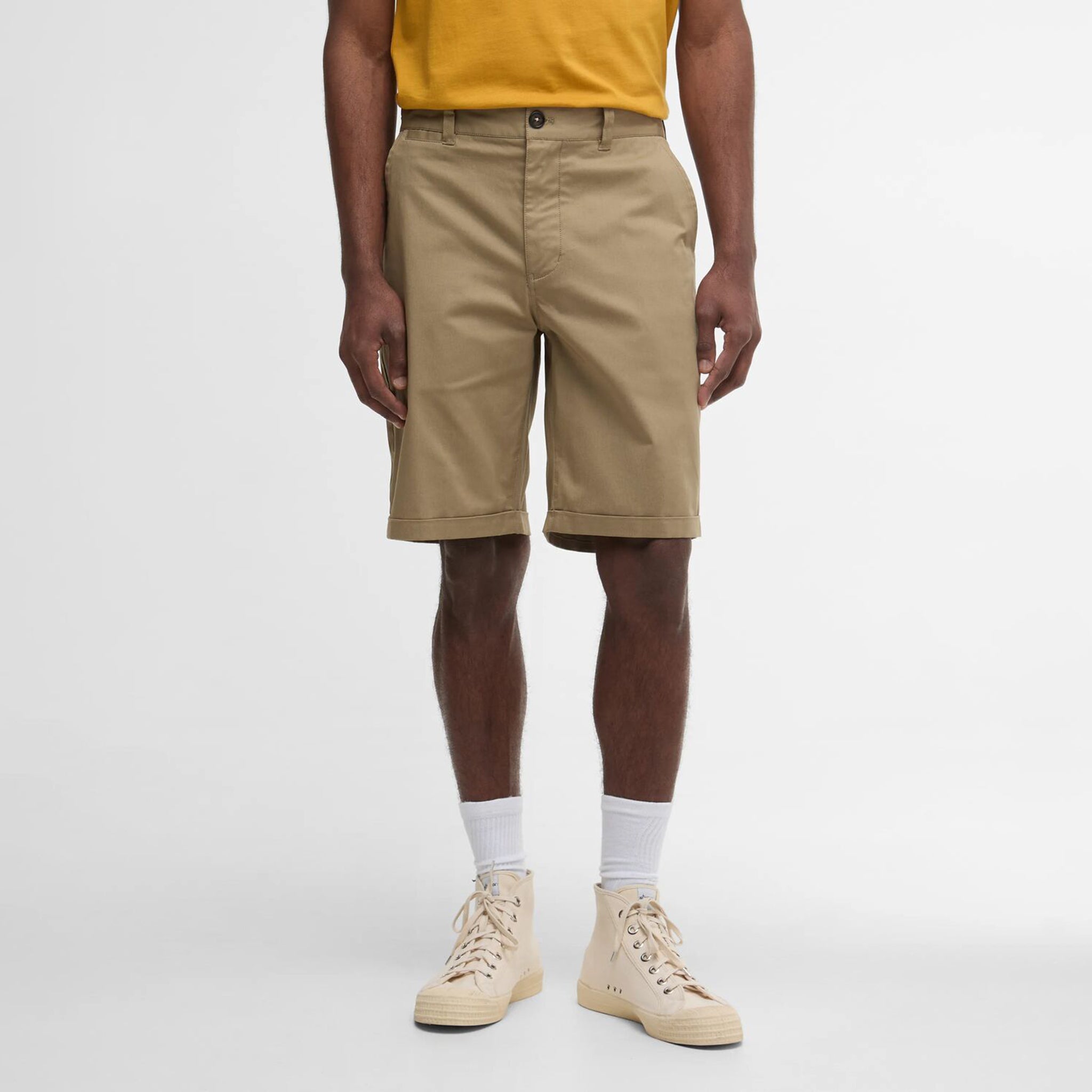 Barbour Smart Chino Men's Shorts Grey Olive