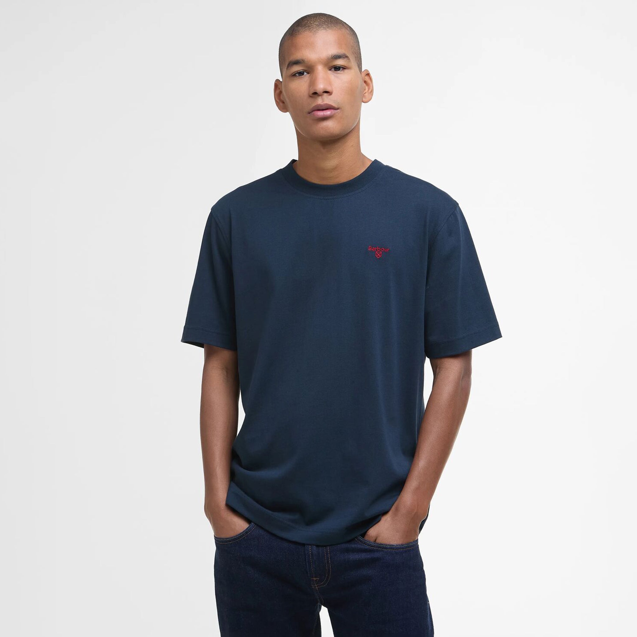 Barbour Sports Men's Relaxed T-Shirt Classic Navy
