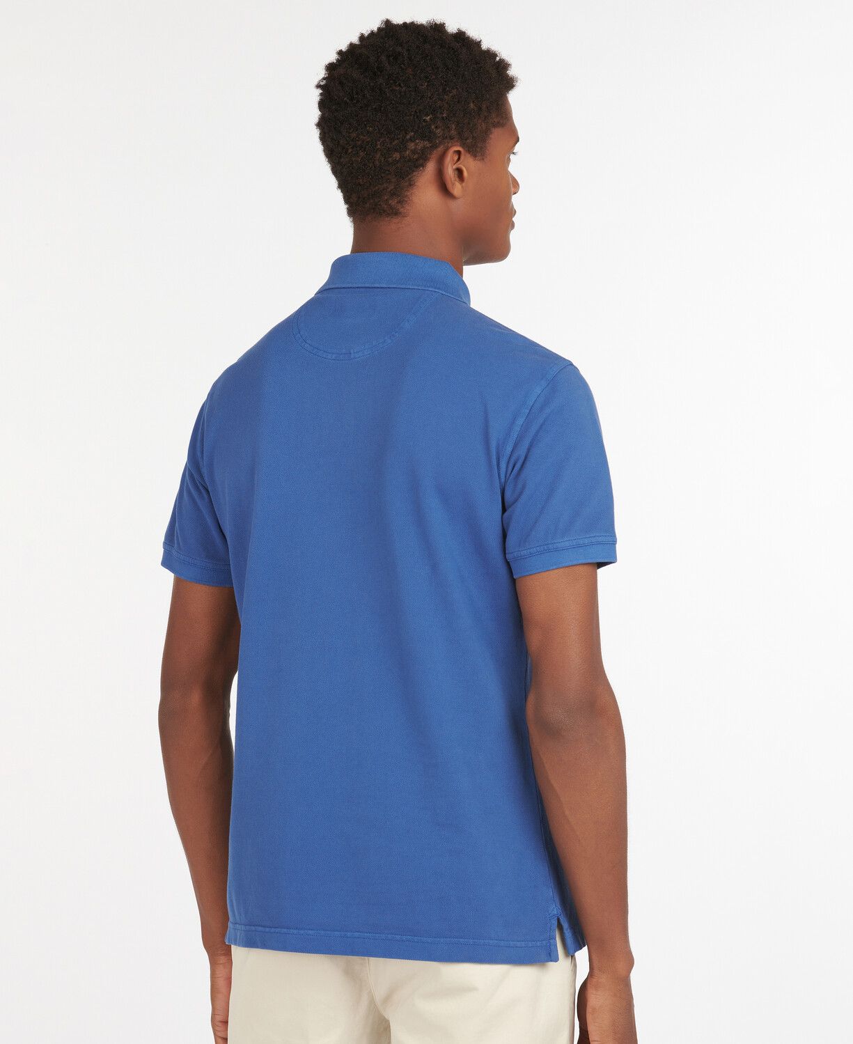 Barbour Sports Polo Shirt Marine Blue 3