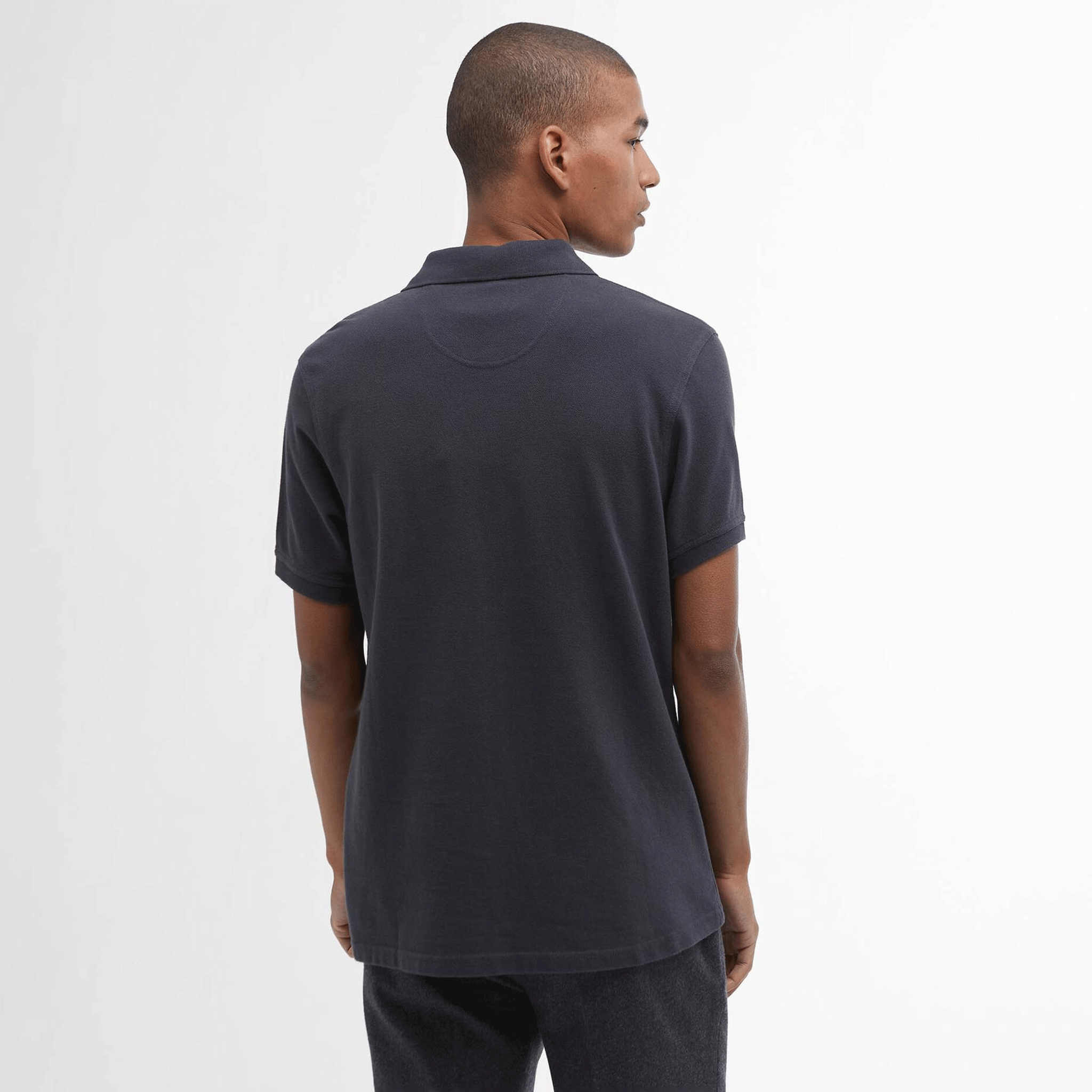 Barbour Sports Polo Shirt New Navy