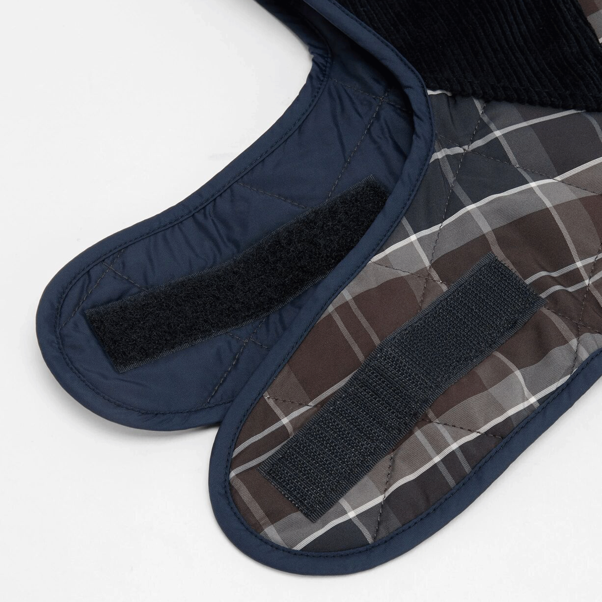 Barbour Tartan Dog Coat Midnight Oak