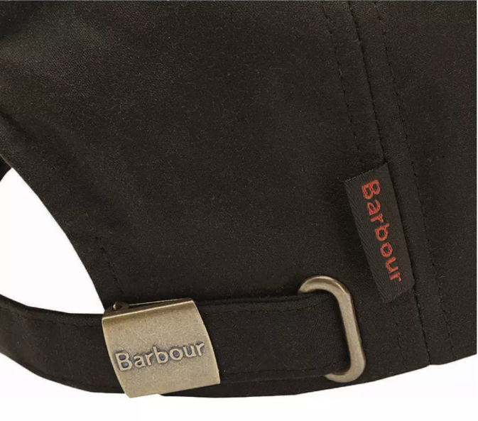 Barbour Wax Sports Cap Olive 2