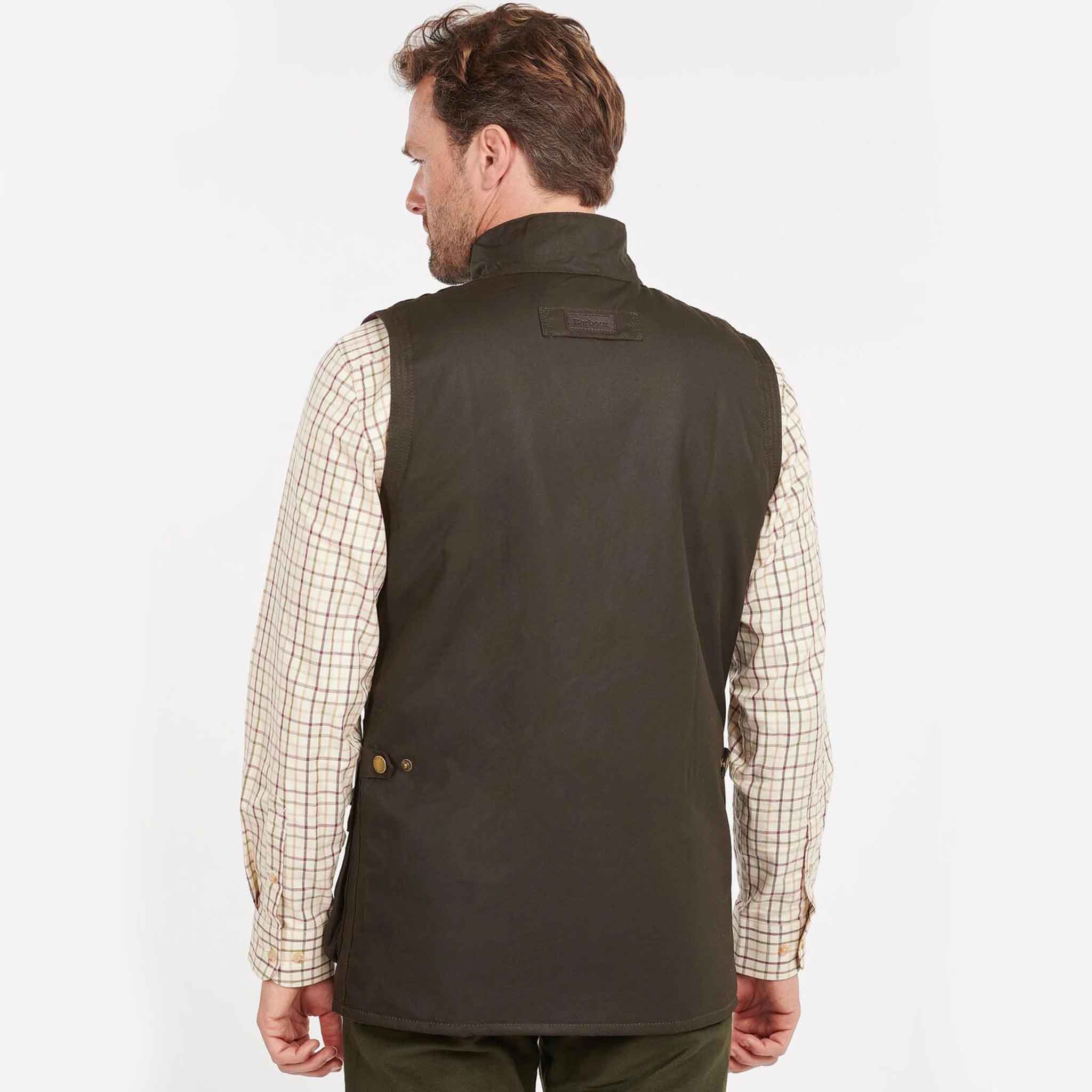 Barbour Westmorland Wax Gilet Olive