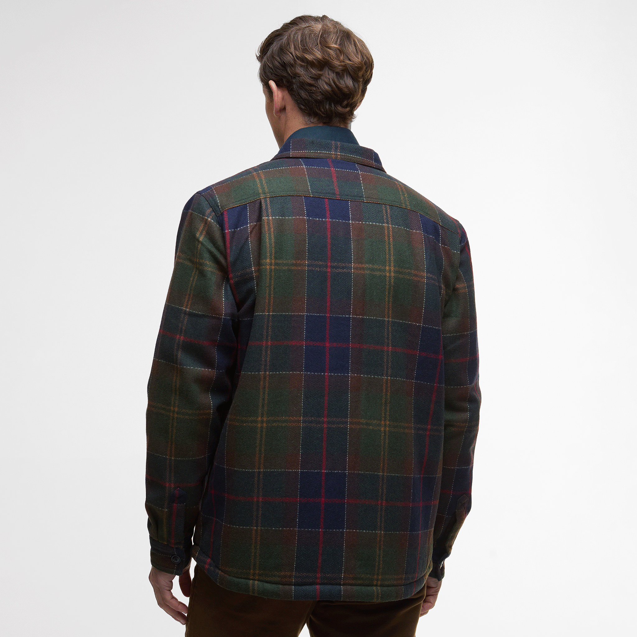 Barbour Wilberry Overshirt Classic Tartan Mens