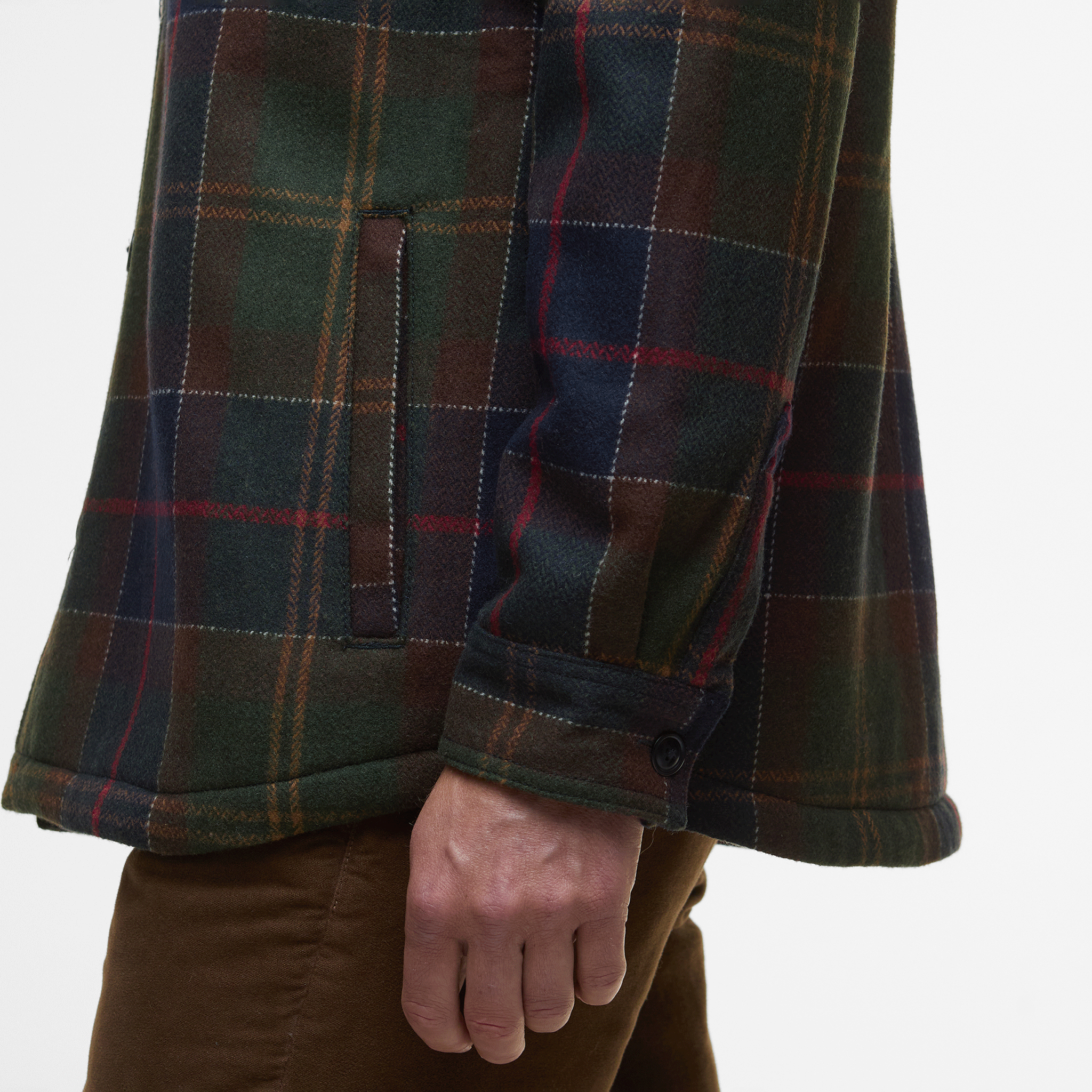 Barbour Wilberry Overshirt Classic Tartan Mens