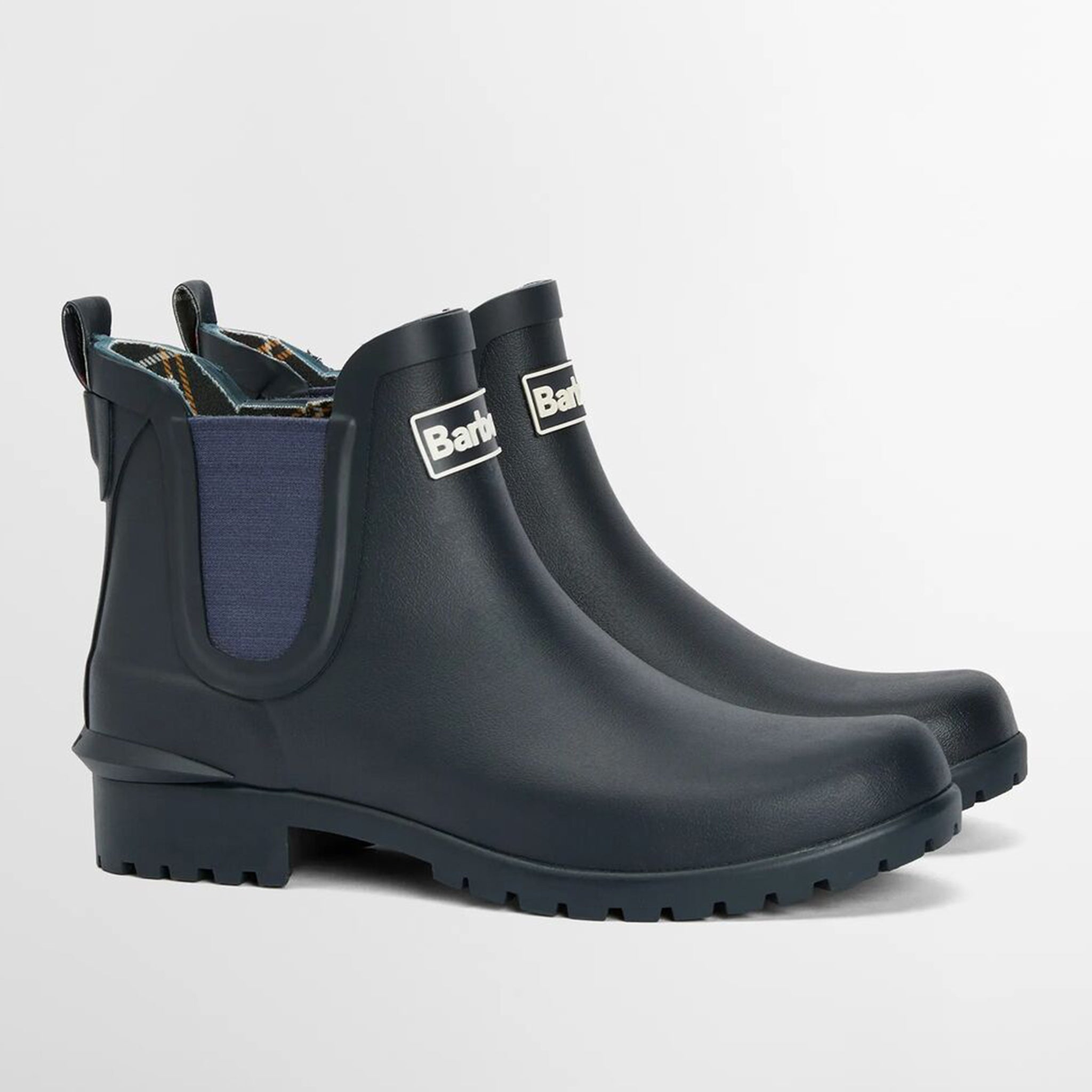 Barbour Wilton Chelsea Wellingtons Navy