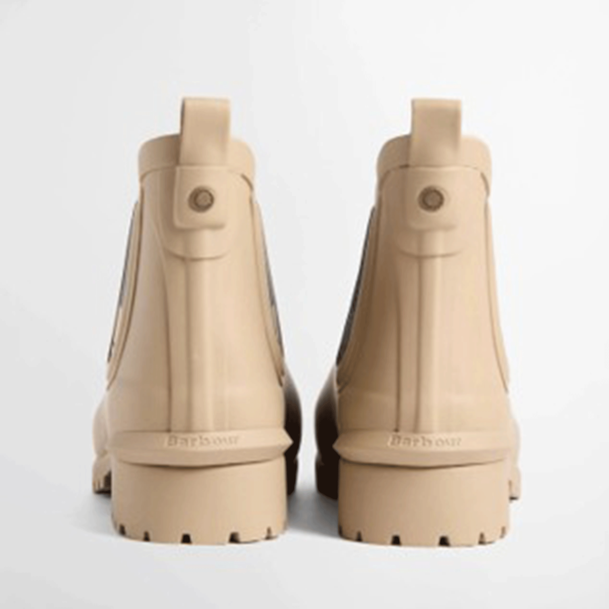 Barbour Wilton Wellington Boots – Beige