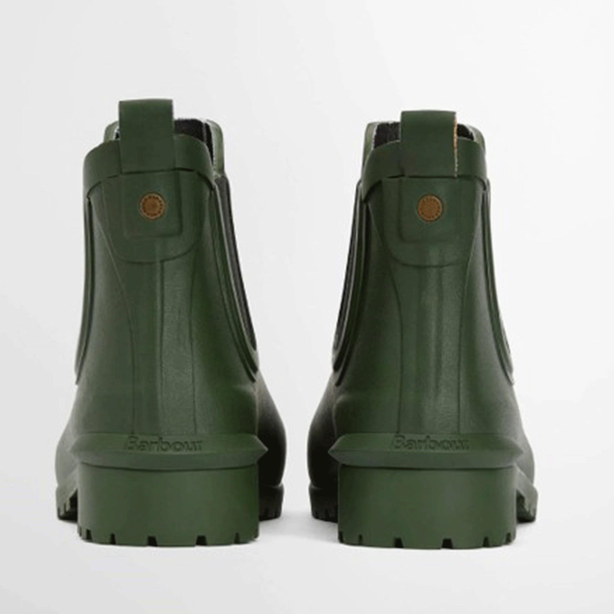 Barbour Wilton Wellington Boots – Olive