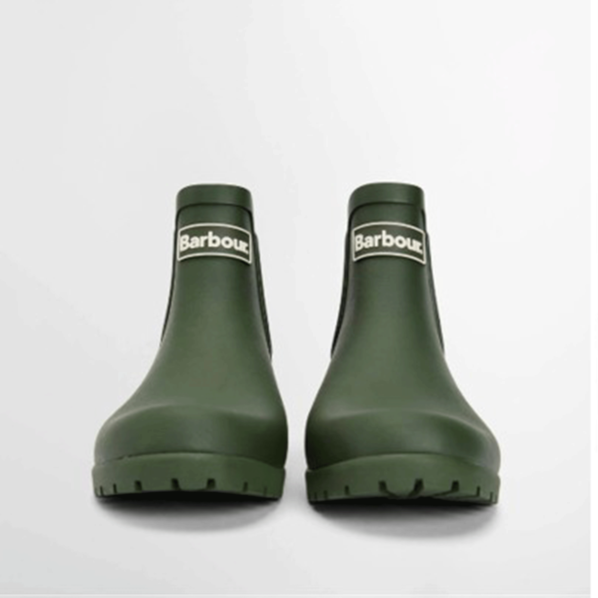 Barbour Wilton Wellington Boots – Olive