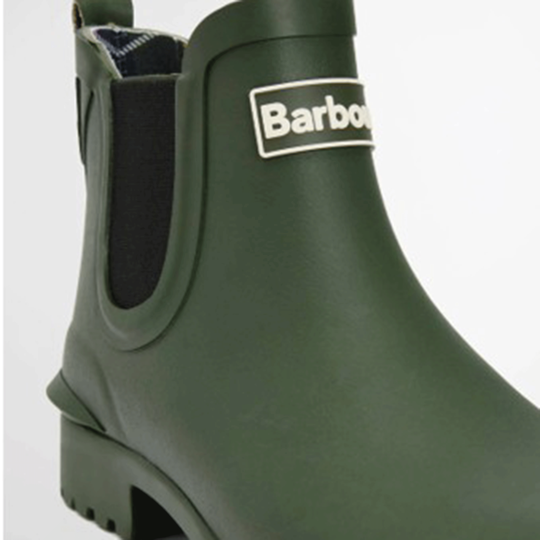 Barbour Wilton Wellington Boots – Olive