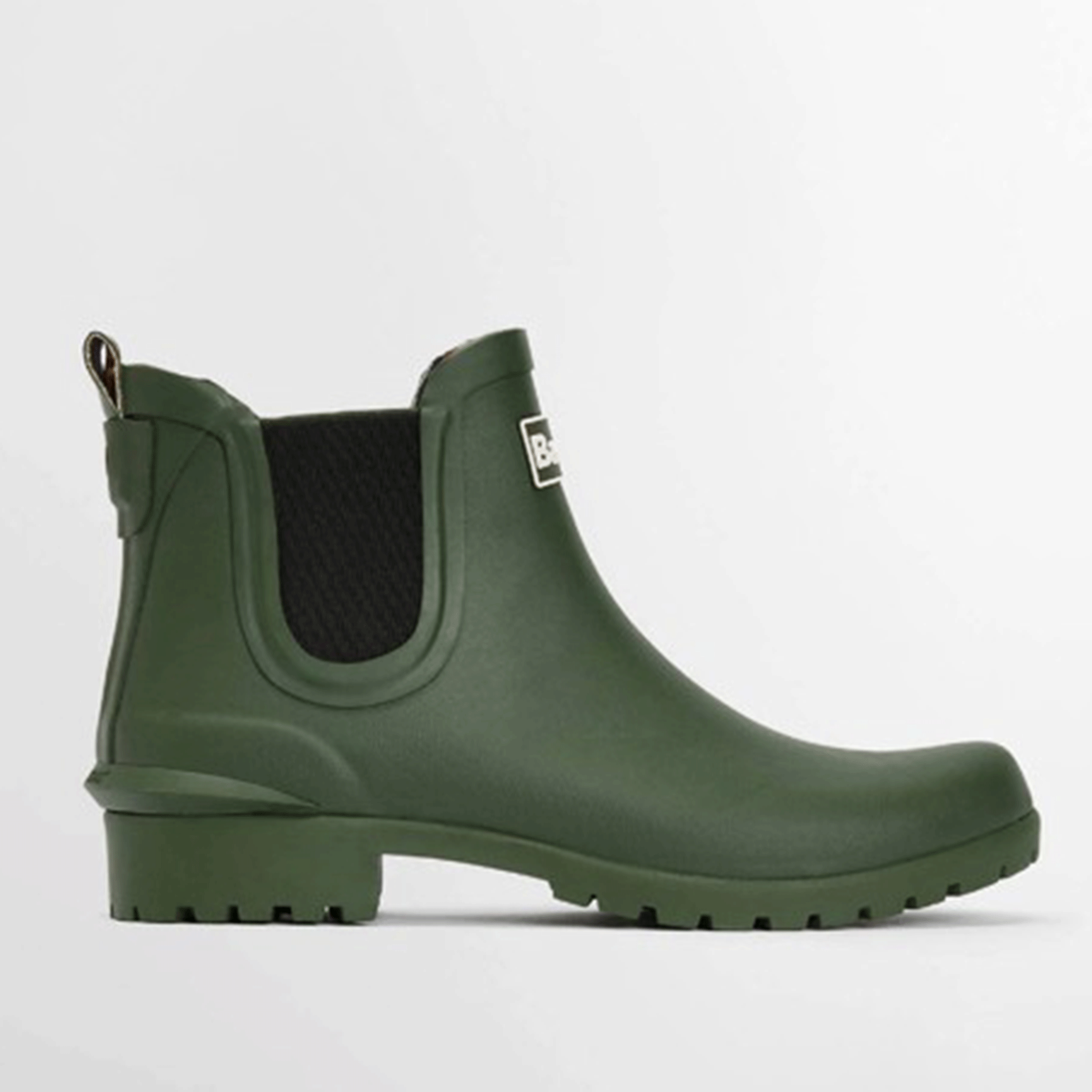 Barbour Wilton Wellington Boots – Olive