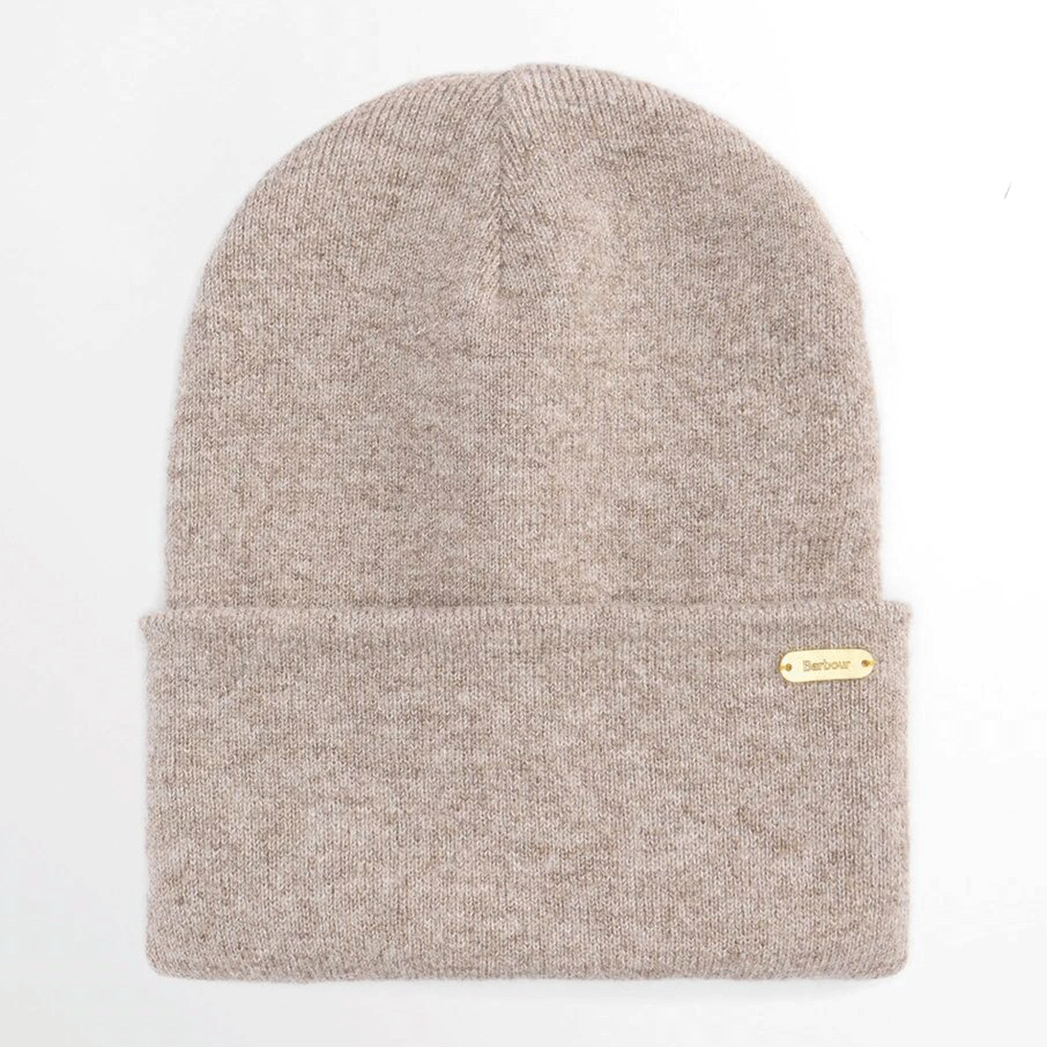 Barbour Wimona Beanie & Scarf Gift Set Taupe