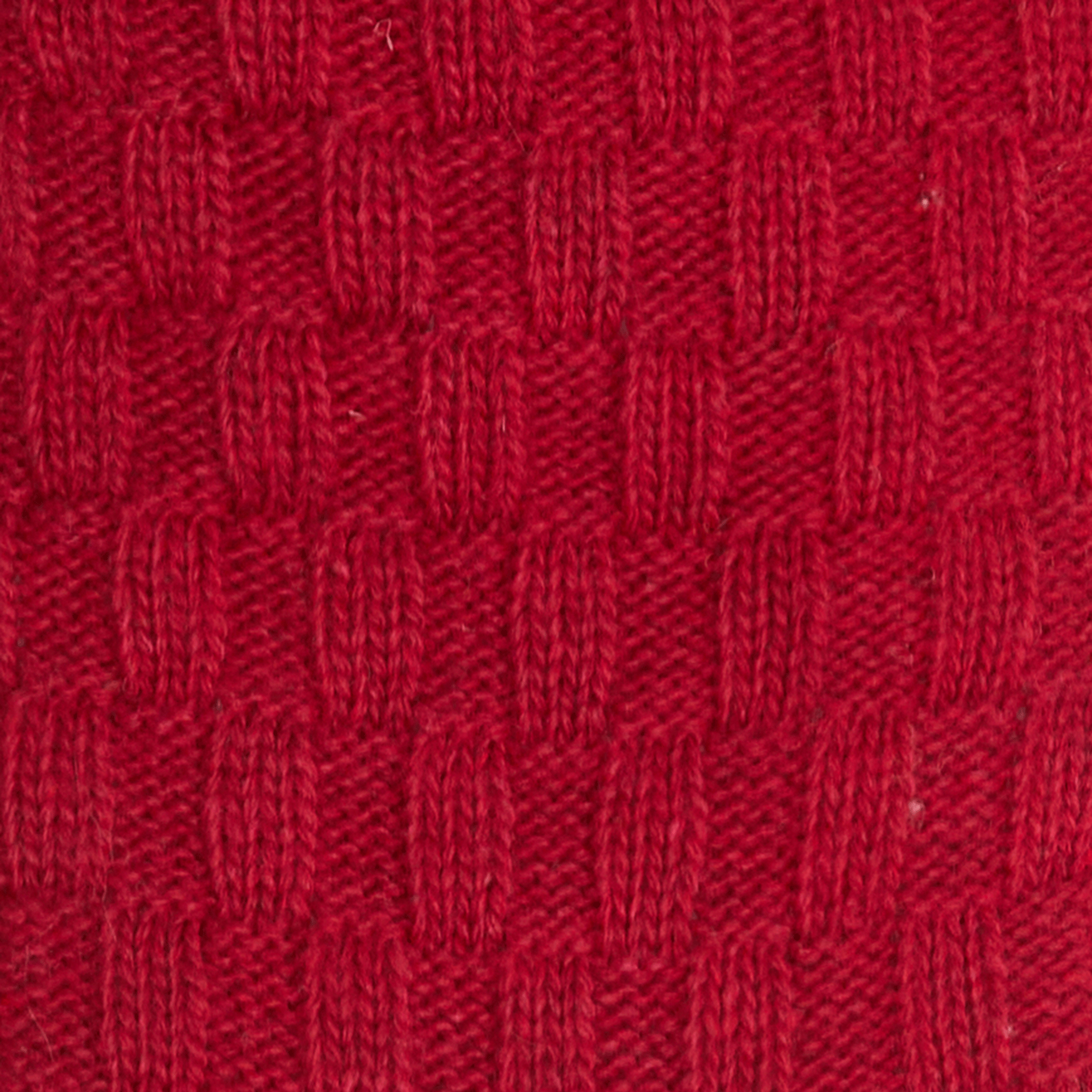 Barbour Women’s Cable Knit Lounge Socks Red One Size