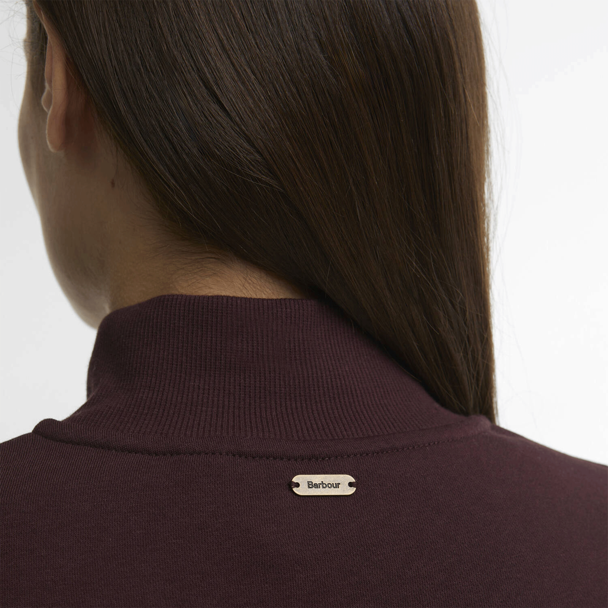 Barbour Women’s Cynthia Quarter-Zip Sweatshirt Fig