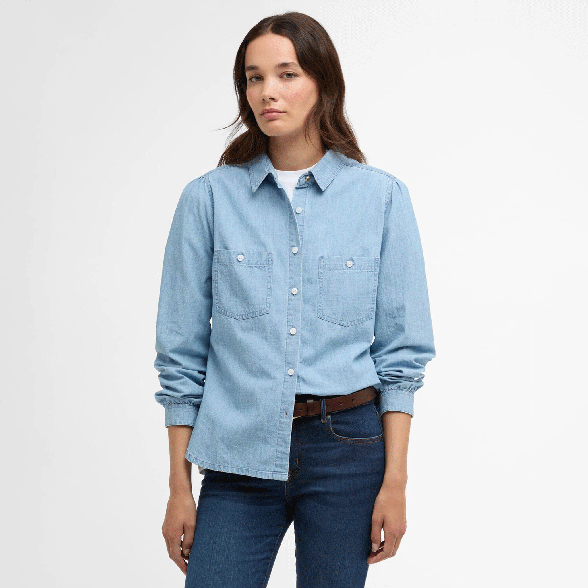Barbour Zaria Women's Shirt Chambray