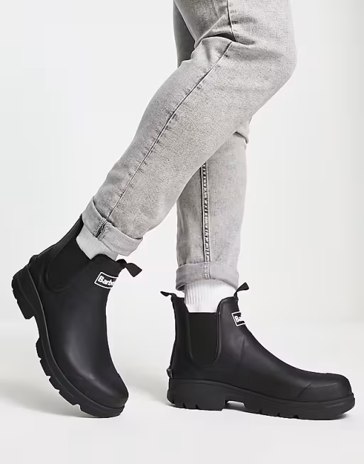 Barbour Nimbus Men's Chelsea Wellingtons Black