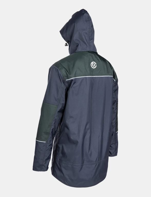 Betacraft ISO940 Eco Waterproof Mens Parka Black-Moss 4