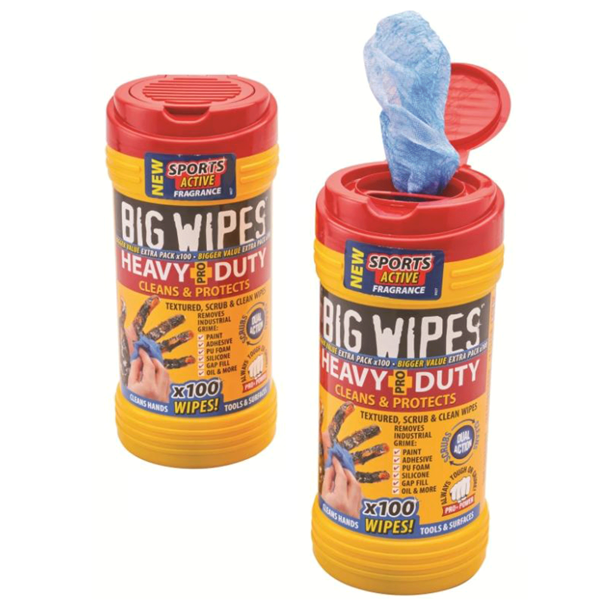 Big Wipes Heavy Duty Trade Wipes Twin Pack