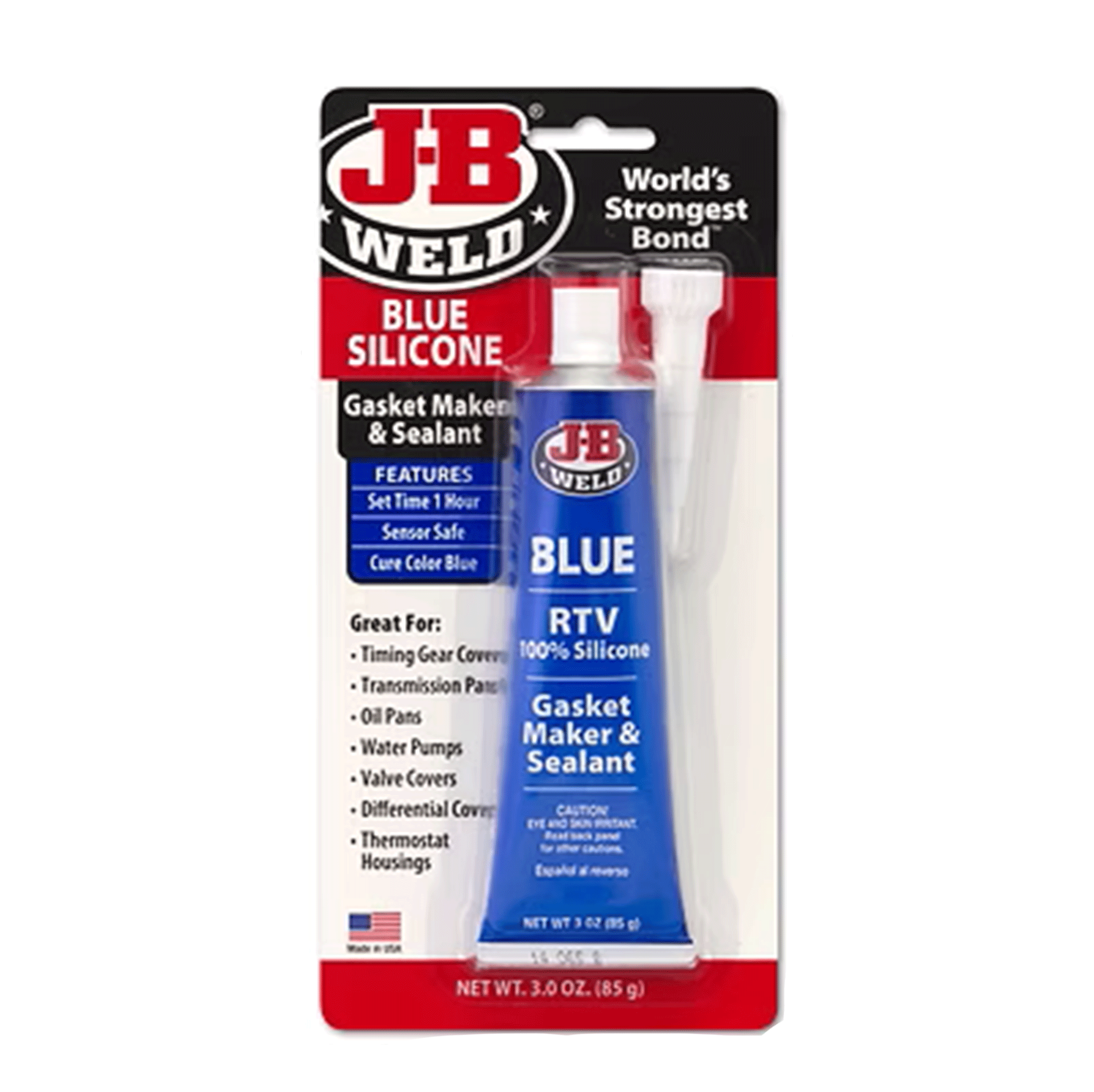 J-B Weld Blue RTV Silicone - 85g tube