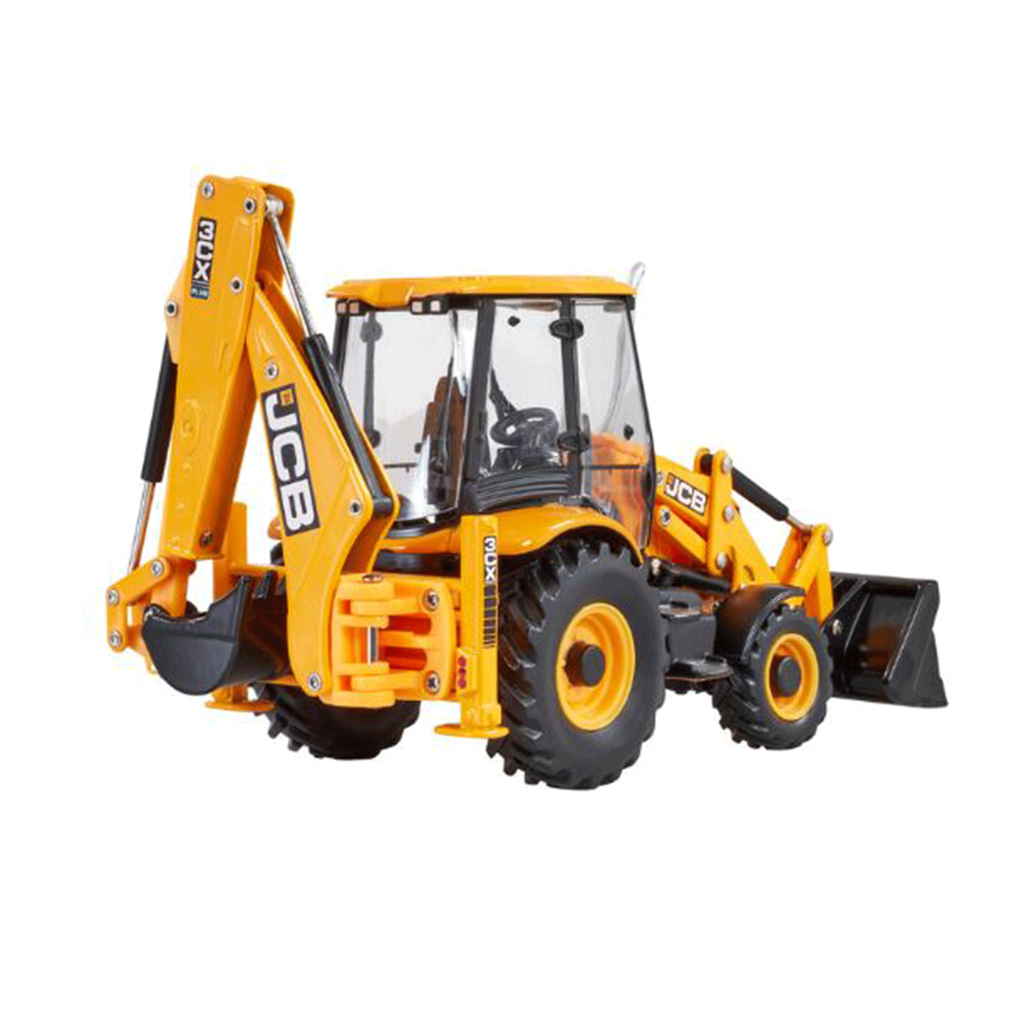 Britains JCB 3CX SiteMaster Plus Backhoe Loader 1:32 Scale