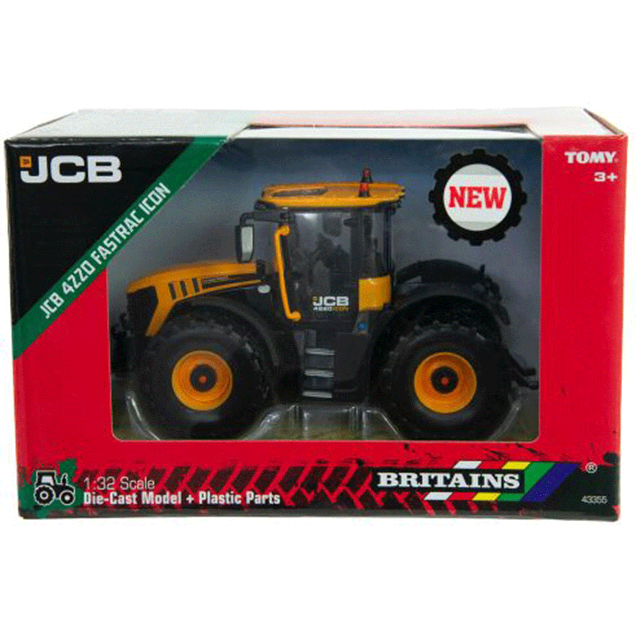 Britains JCB 4220 Fastrac ICON Tractor 1:32 Scale