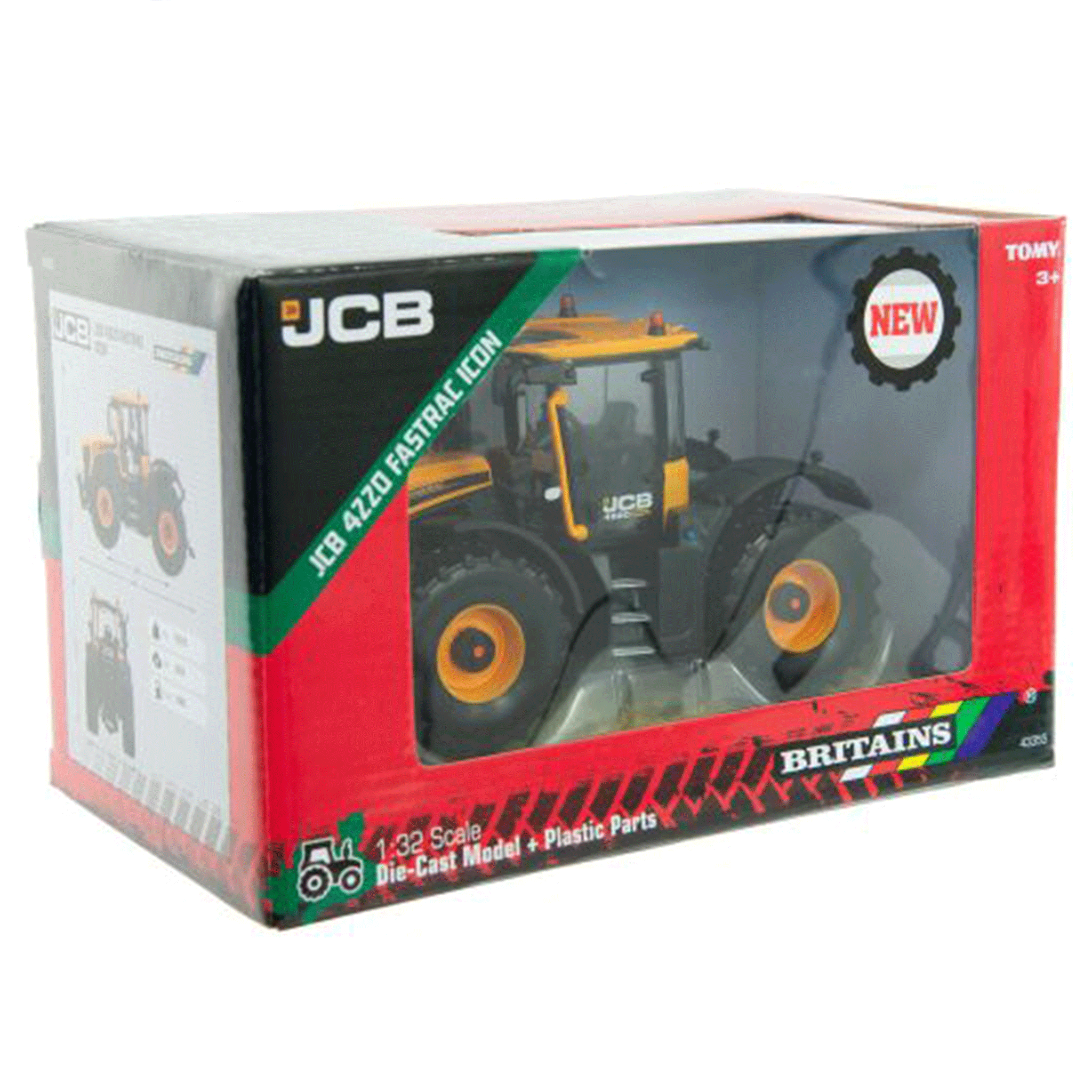 Britains JCB 4220 Fastrac ICON Tractor 1:32 Scale