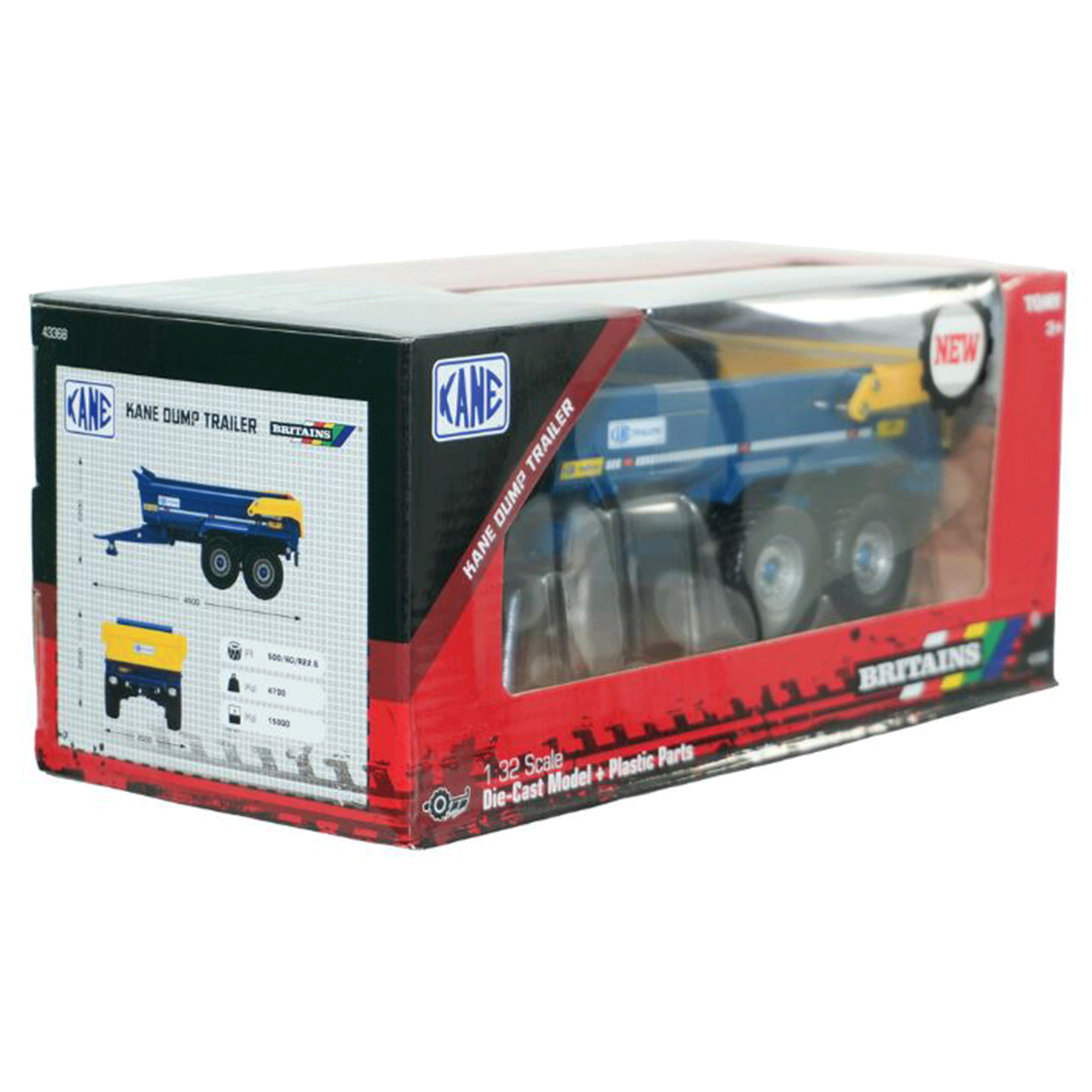 Britains Kane Dump Trailer 1:32 Scale