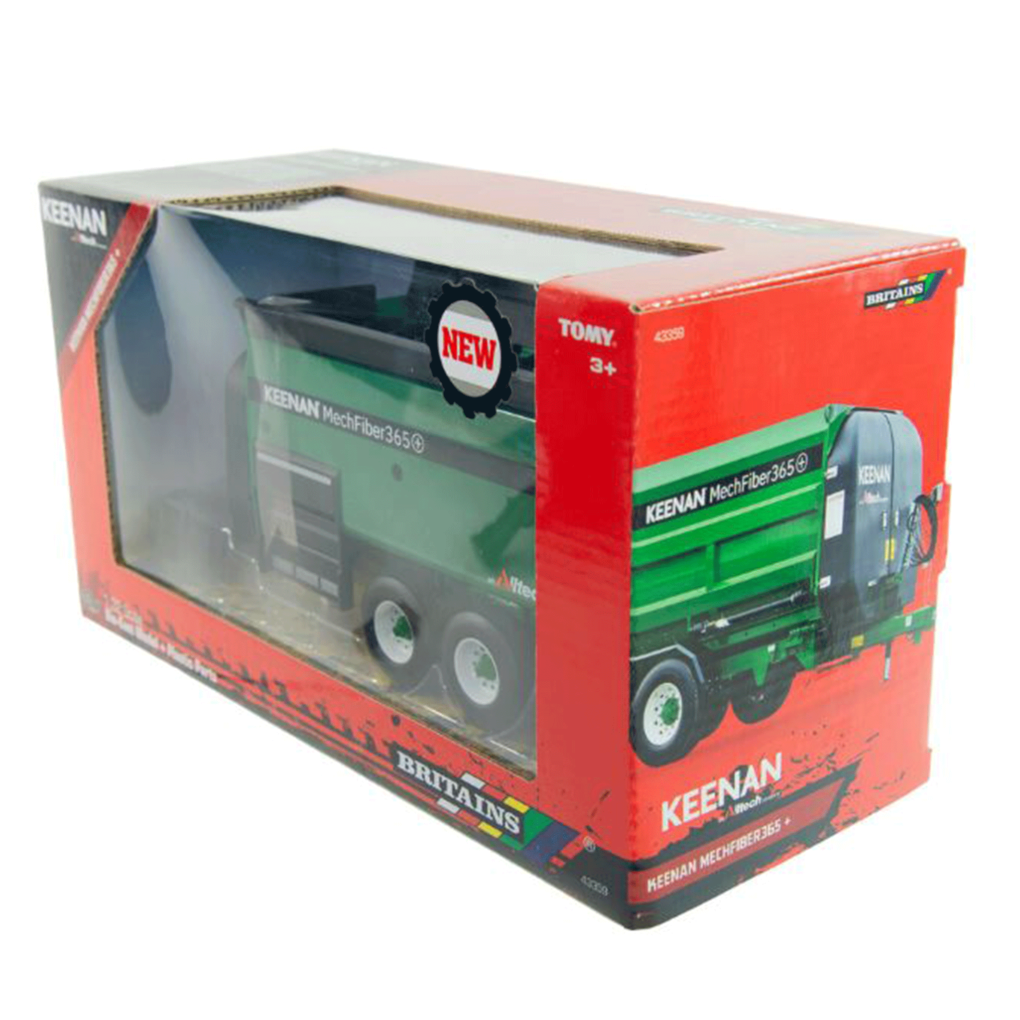 Britains Keenan MechFiber 365 Diet Feeder Wagon 1:32 Scale