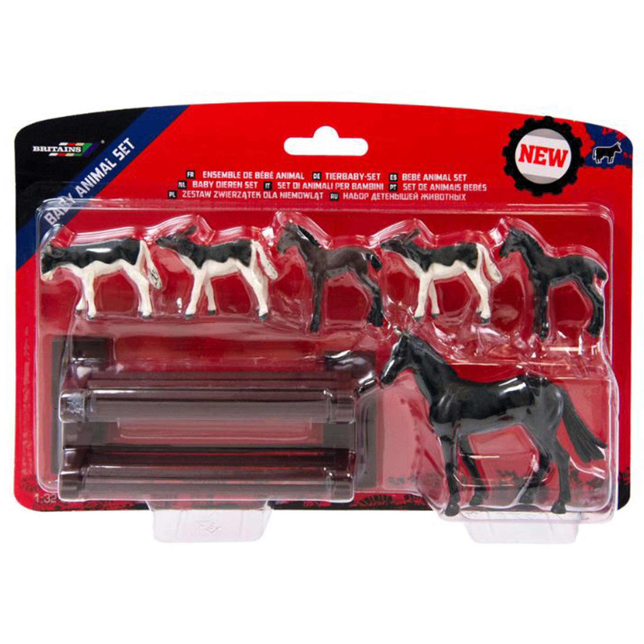 Britains Mixed Baby Animal Set 1:32 Scale