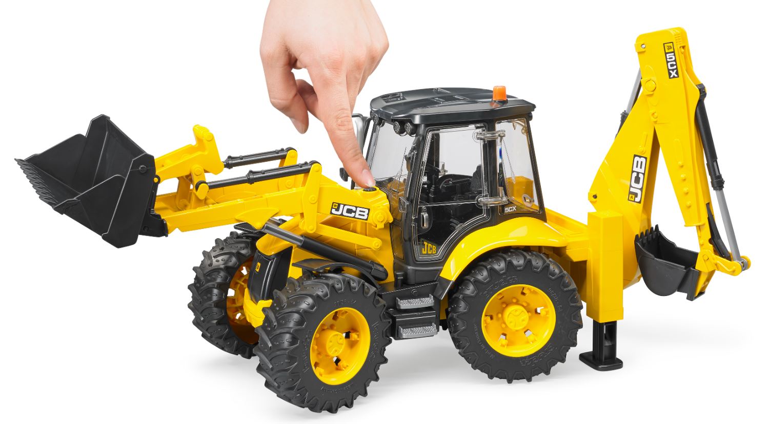 Bruder JCB 5CX eco Backhoe Loader 1 16 Scale 3