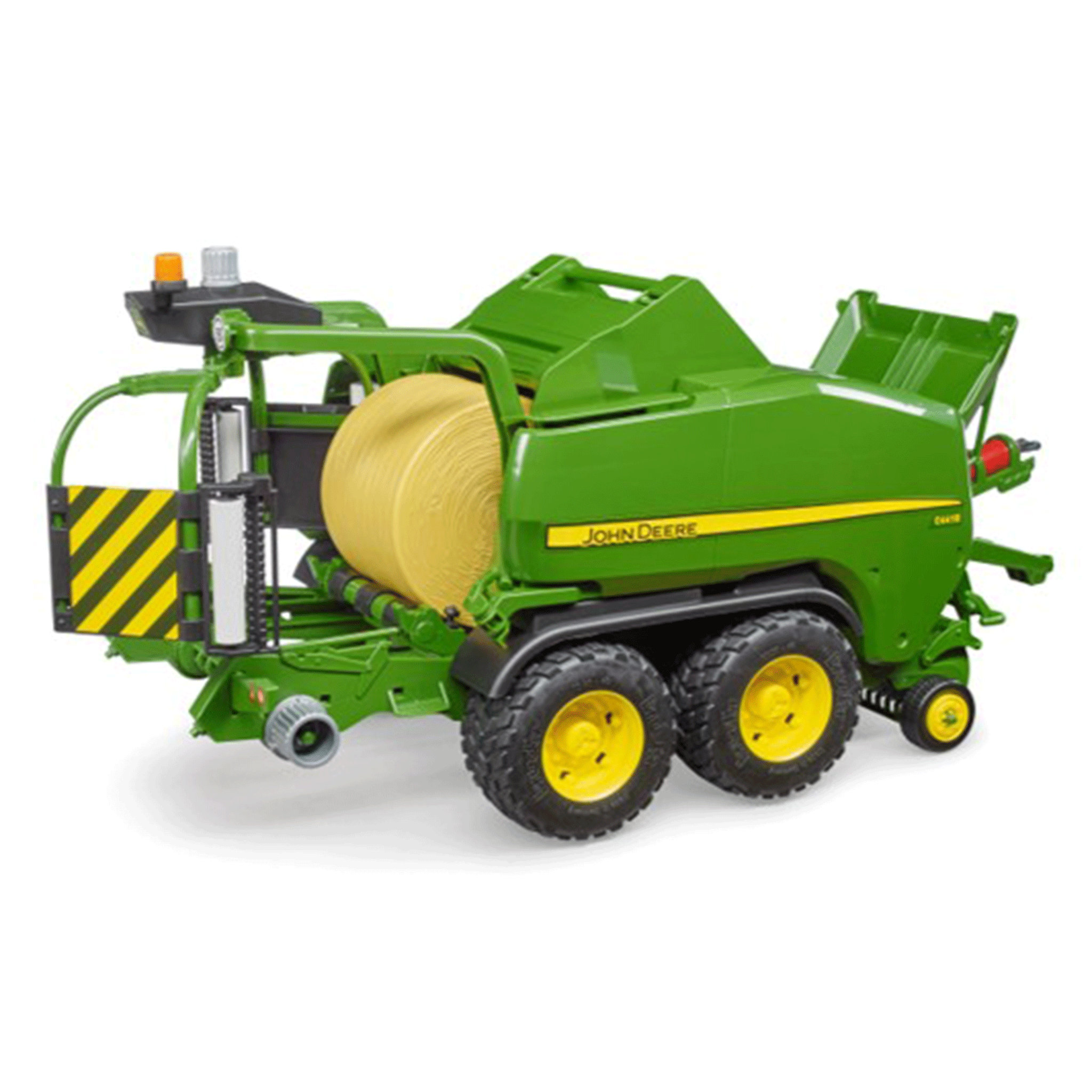 Bruder John Deere C441R Round Bales Press with Wrapping Chamber Baler 1:16 Scale