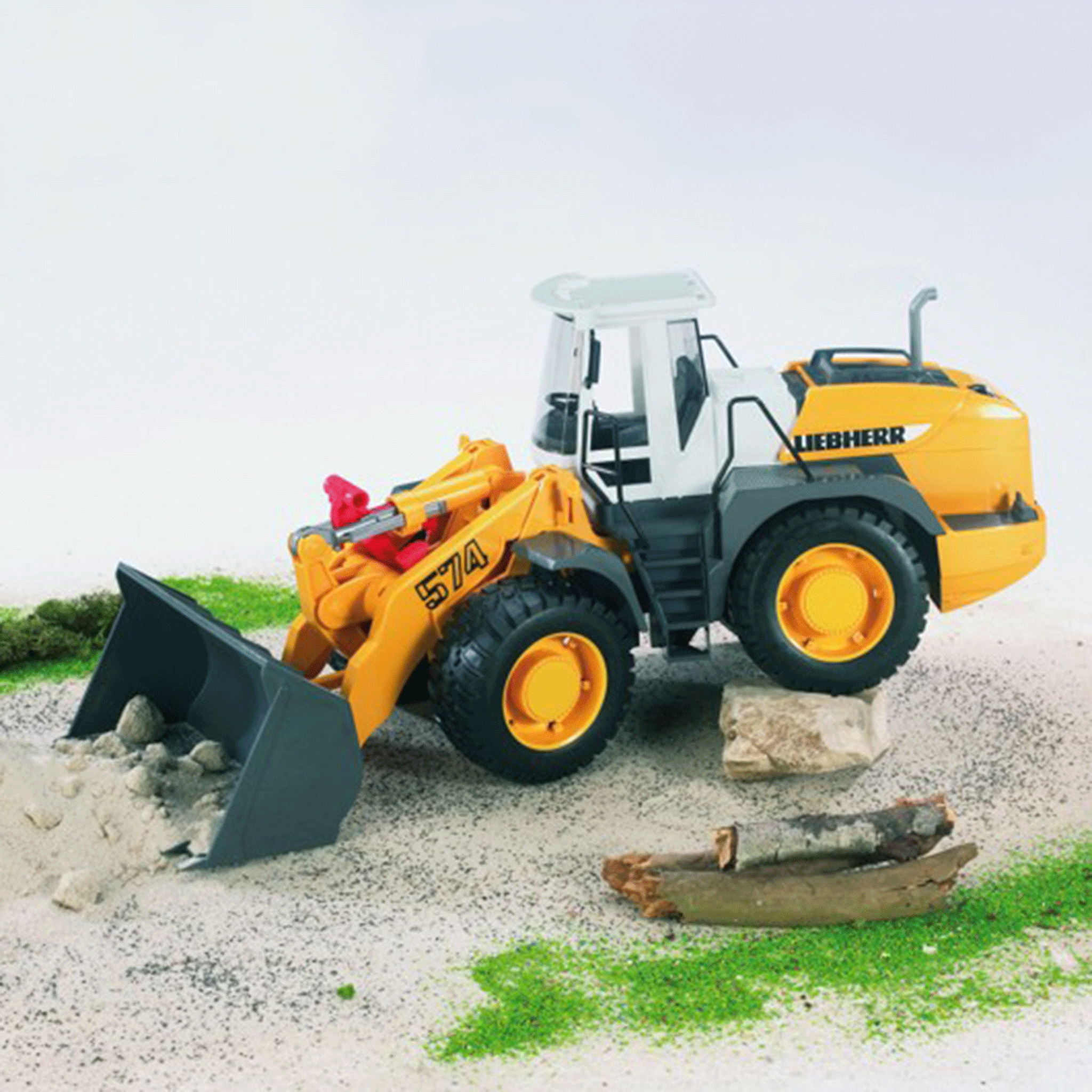 Bruder Liebherr L574 Articulated Road Loader 1:16 Scale