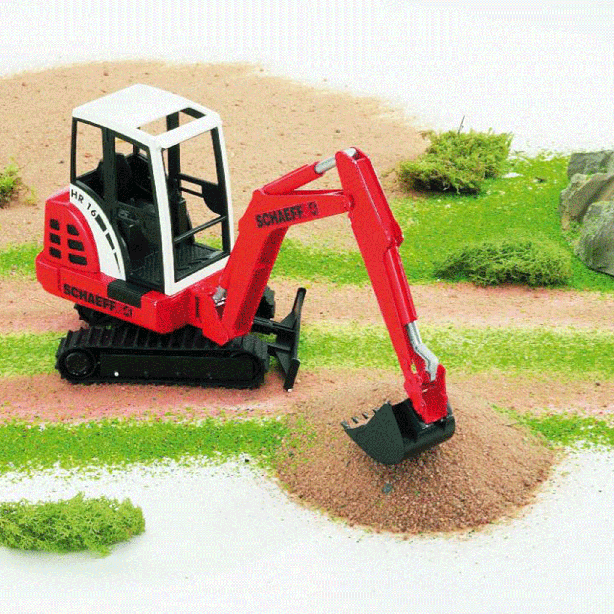 Bruder Schaeff HR16 Mini Excavator 1:16 Scale