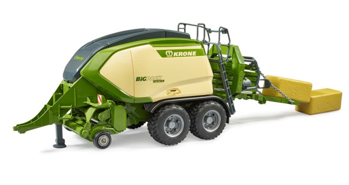 Bruder Krone Big Pack 1290 HDP VC Baler with 2 Square Bales 1:16 Scale