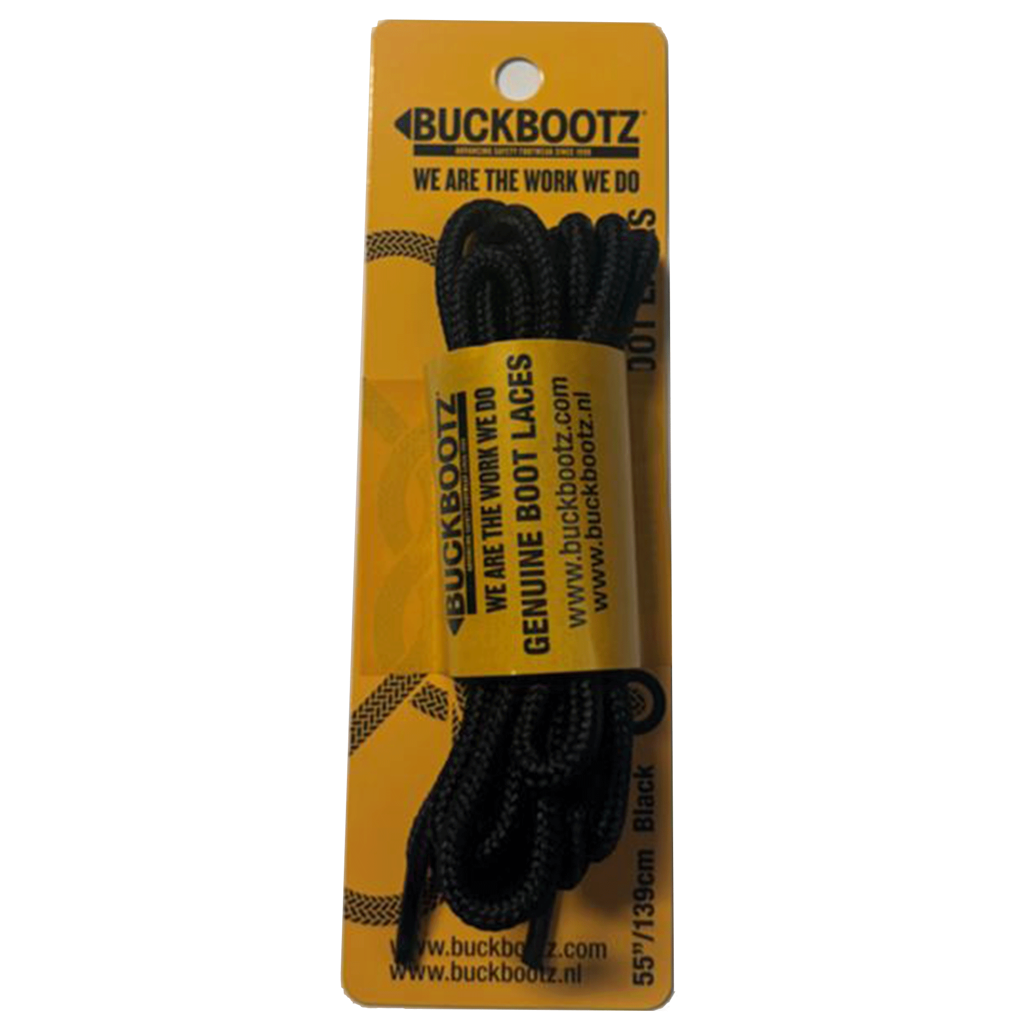 Buckbootz Boot Laces Black