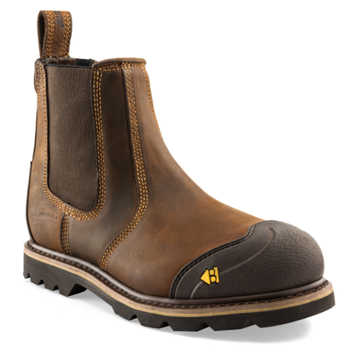 Buckler Buckflex Dark Brown Safety Dealer Boot 1