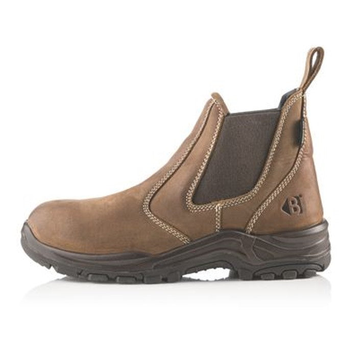 Buckler Nubuckz Dealerz Non-Safety Dealer Boot Dark Brown 1