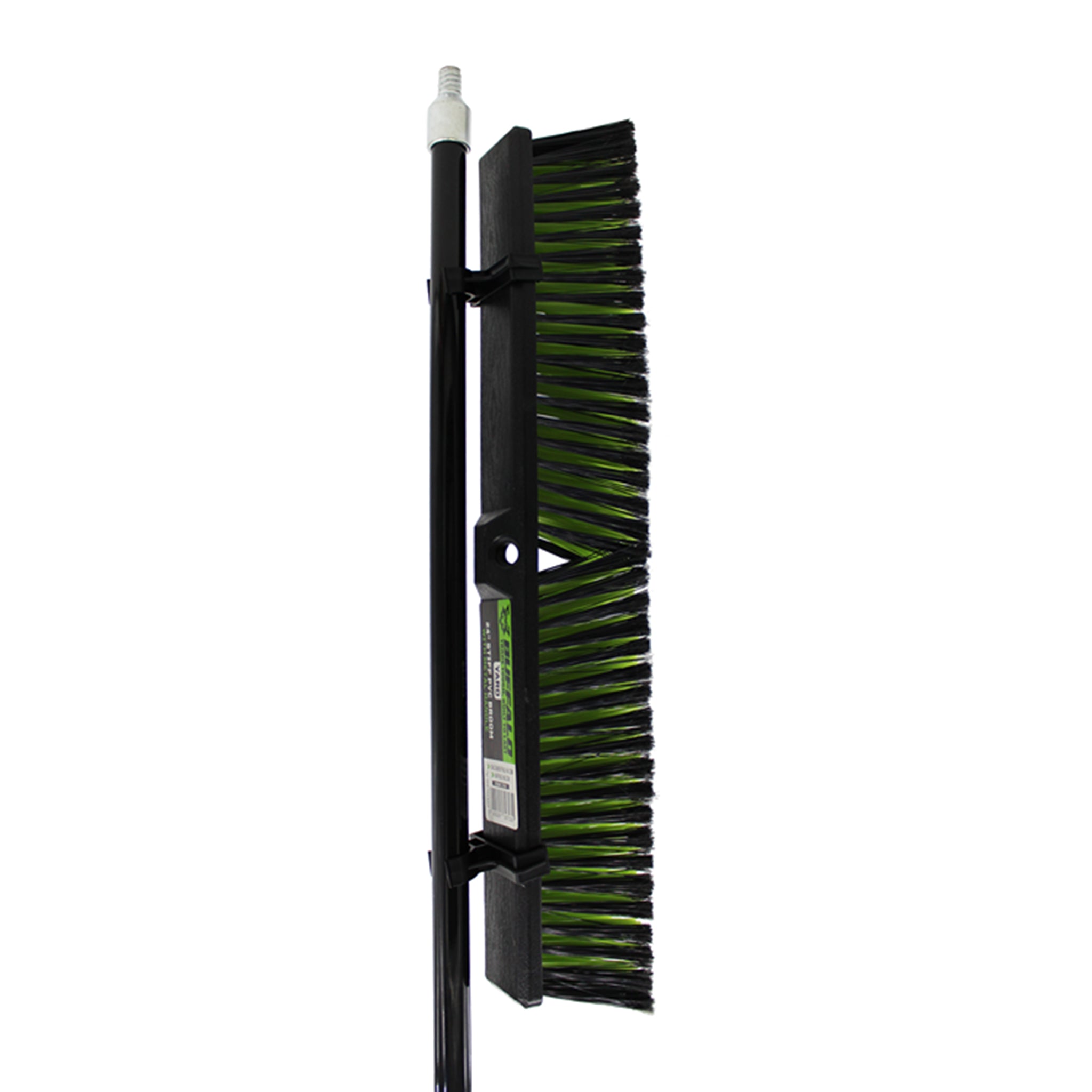 Buffalo 24 Inch Stiff PVC Yard Broom with Metal Handle