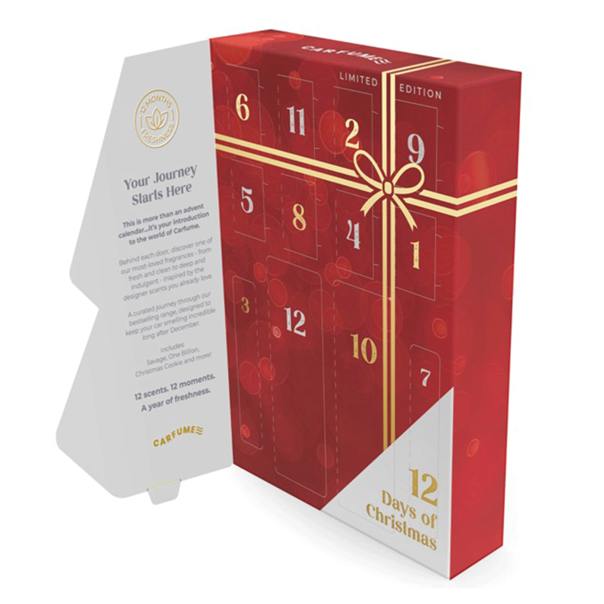 Carfume 12 Days of Christmas Advent Calendar