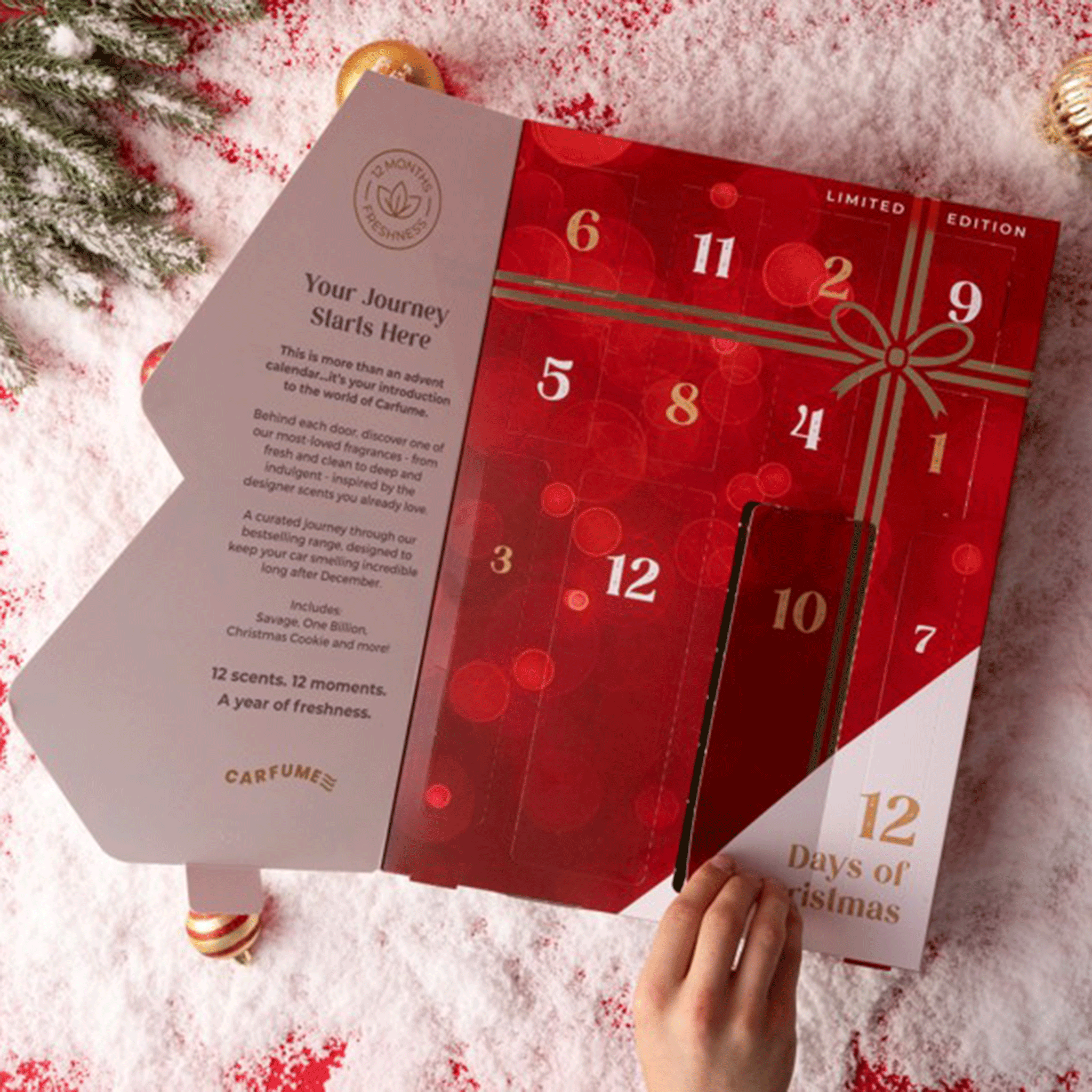 Carfume 12 Days of Christmas Advent Calendar