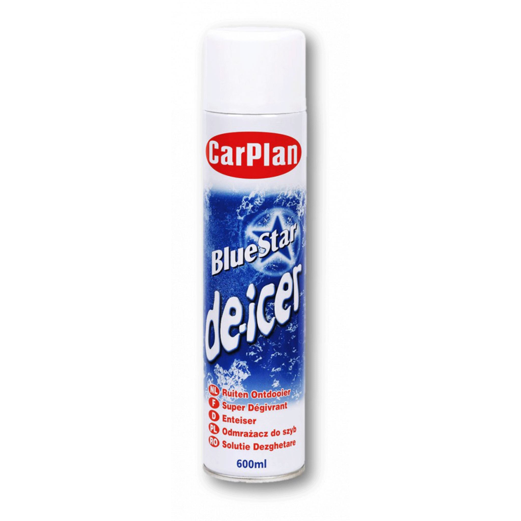 Carplan Blue Star De-Icer Aerosol Spray 600ml