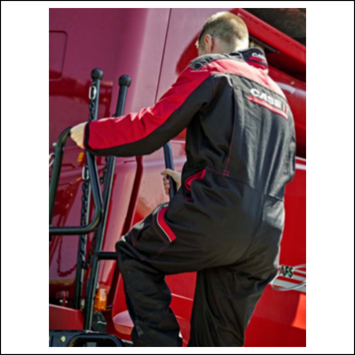 Case IH Adult Premium Poly Cotton Work Overalls 2