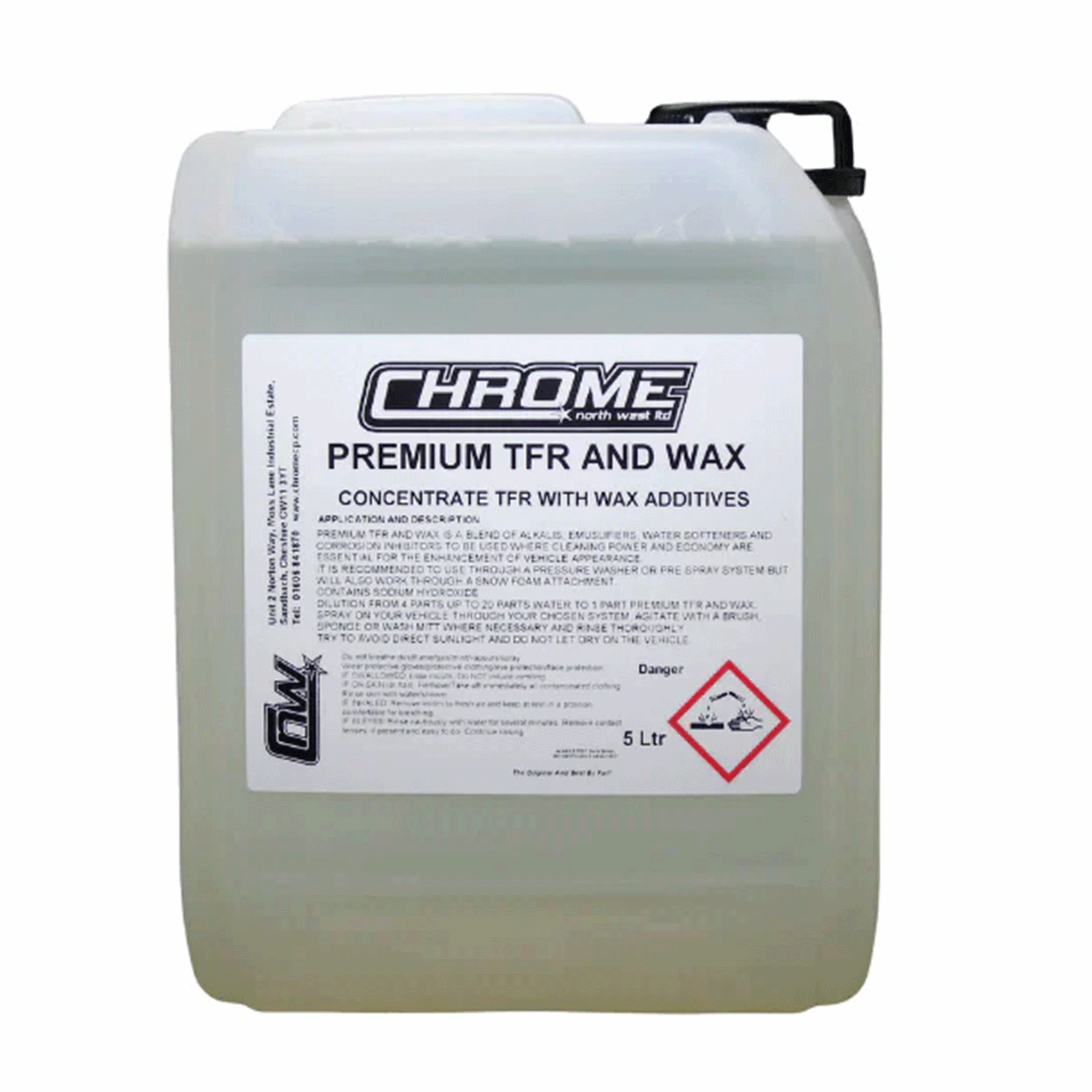 Chrome Premium TFR with Wax 5L