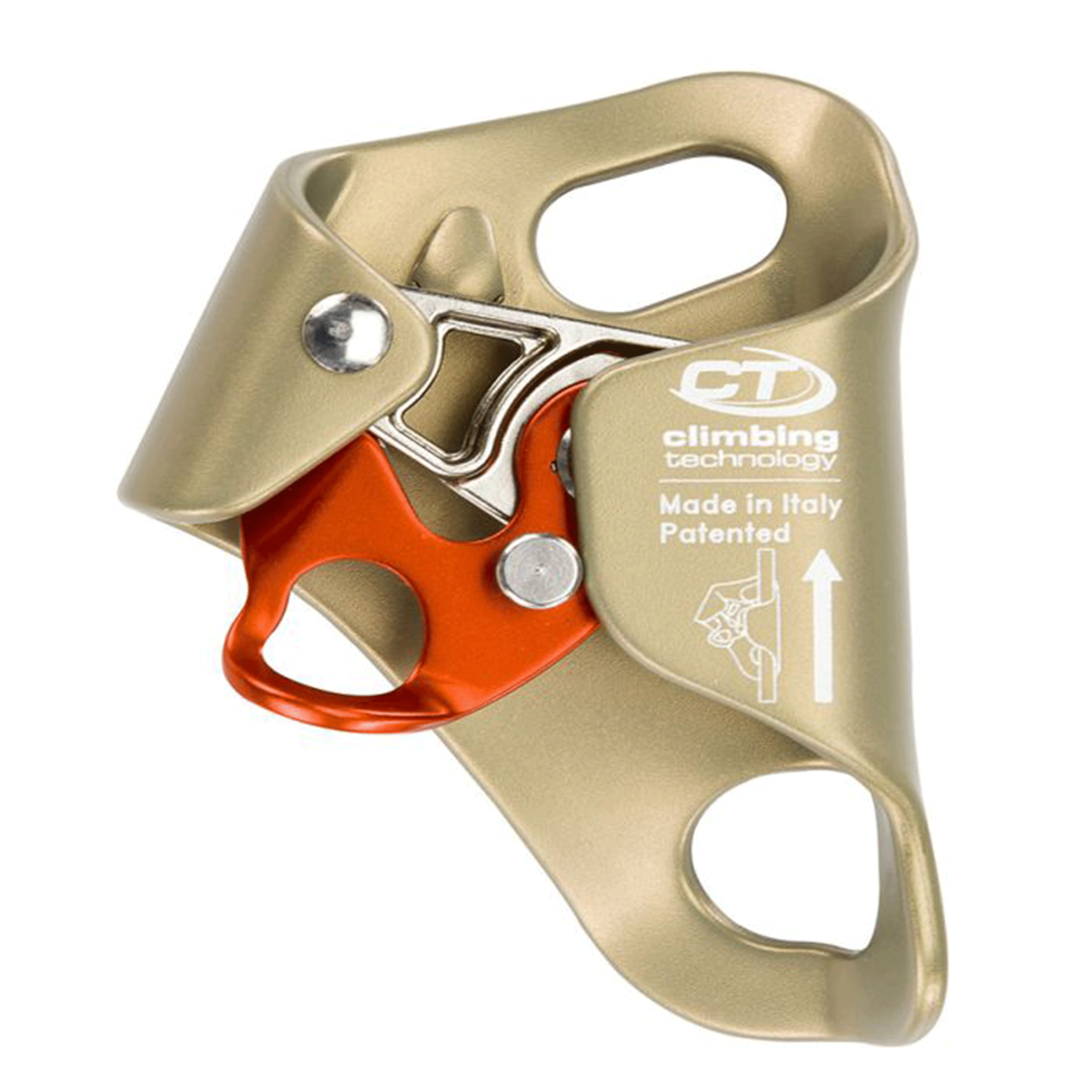 Climbing Technology Chest Ascender HC 140kg Gold