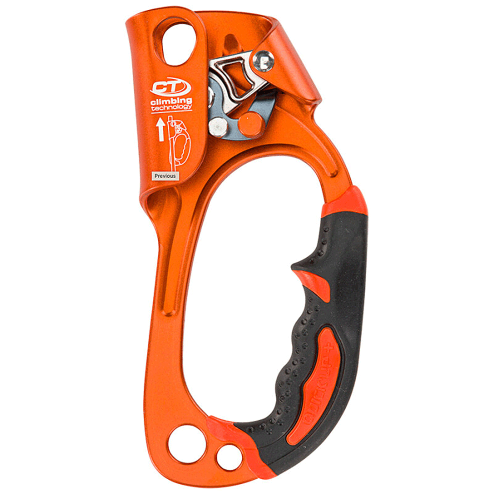 Climbing Technology Quick Up Right Ascender 140kg Orange