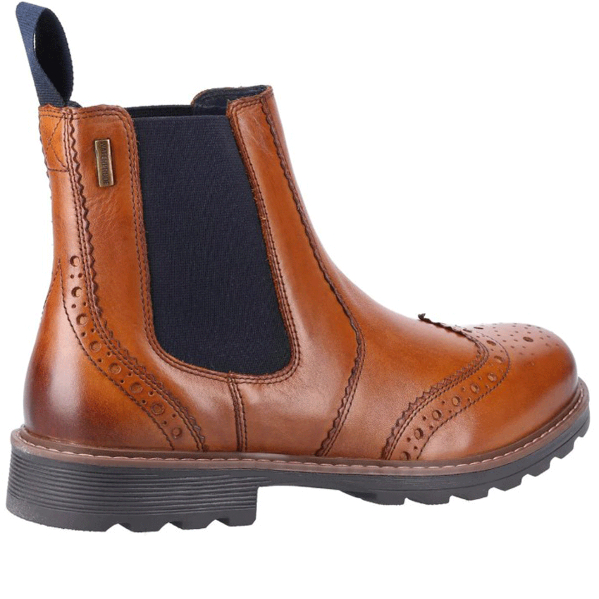 Cotswold Ford Chelsea Boots Tan Mens