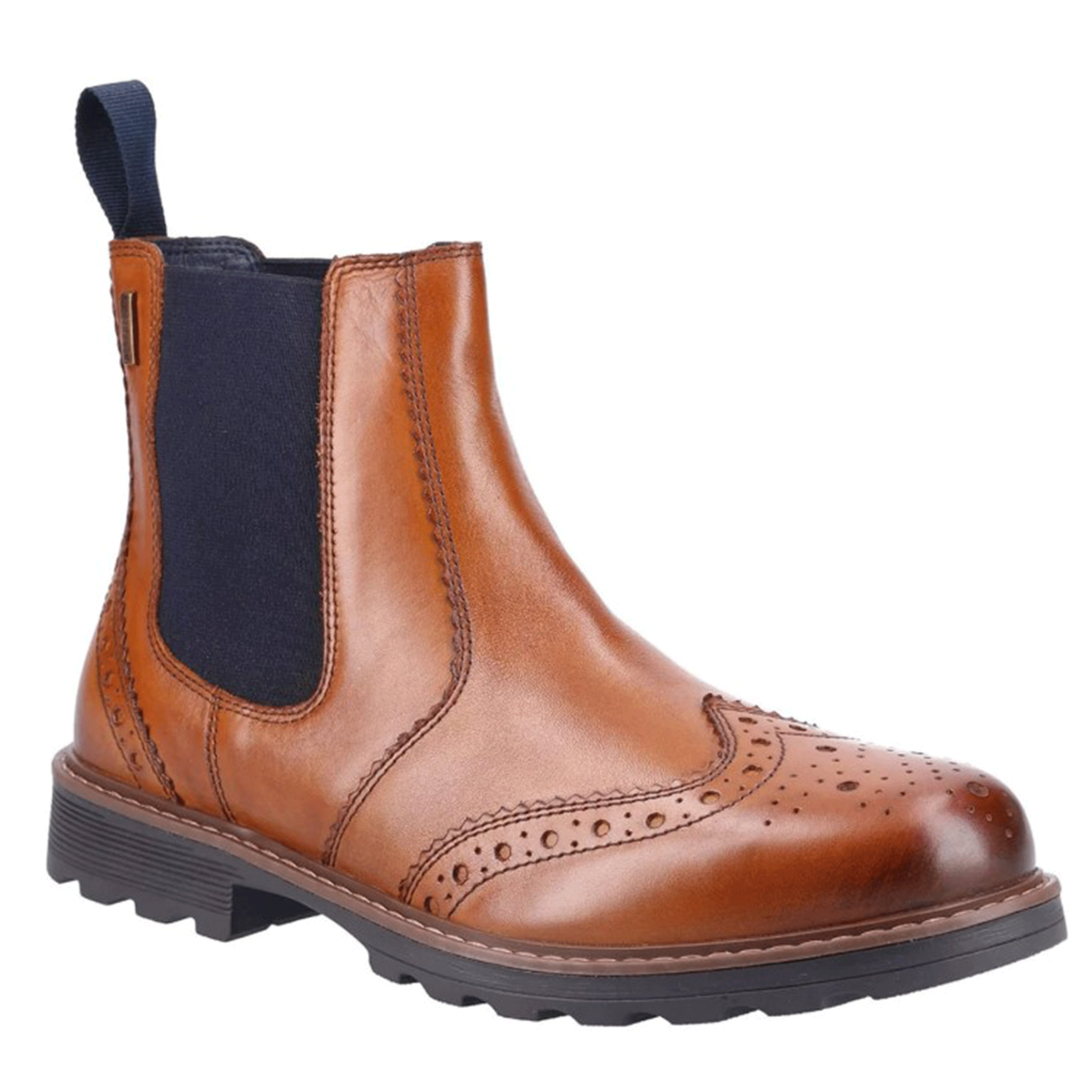 Cotswold Ford Chelsea Boots Tan Mens