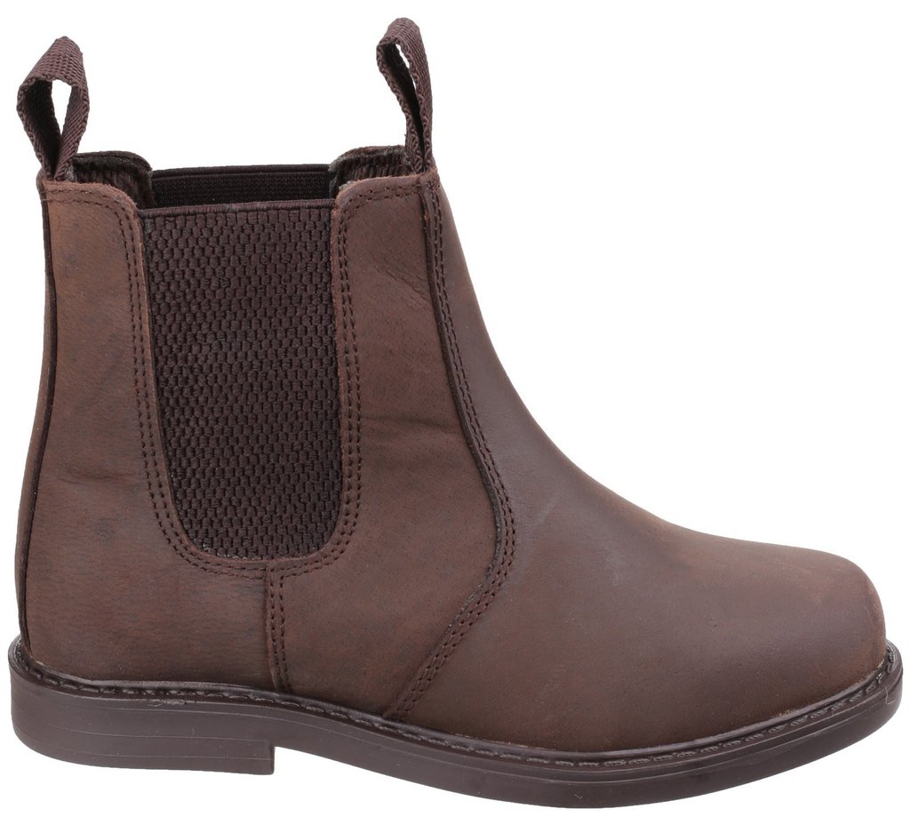 Cotswold Kids Camberwell Pull On Dealer Boots Brown 2