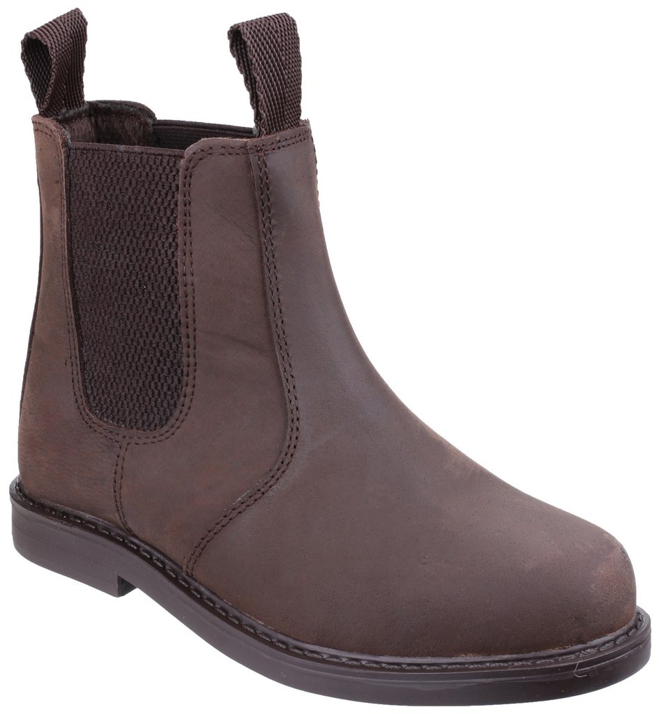 Cotswold Kids Camberwell Pull On Dealer Boots Brown 4