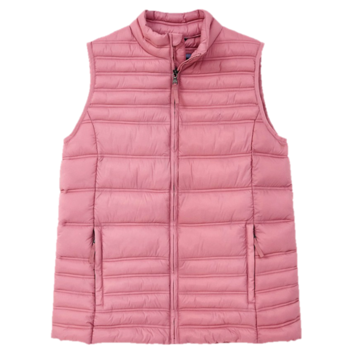 Crew Ladies Lightweight Gilet Wild Rose 1